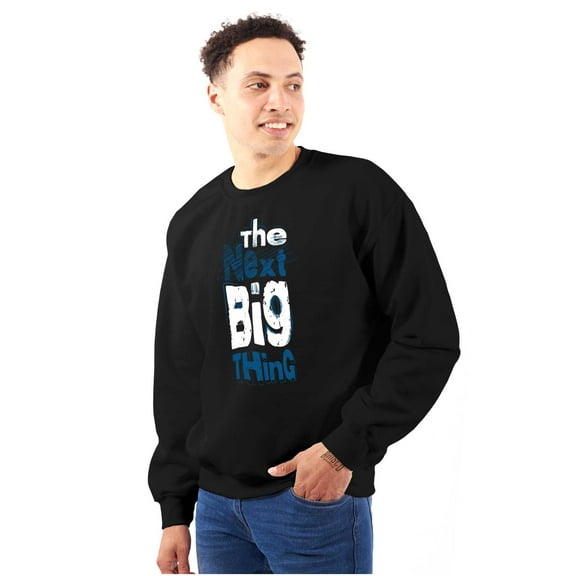 The Next Big Thing Inspirational Unisex Plus Fleece Graphic Sweatshirt Brisco Brands 2X