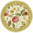 thumbnail image 3 of Safavieh Chelsea Bosworth Oriental Area Rug, Ivory/Beige, 4' x 4' Round, 3 of 14