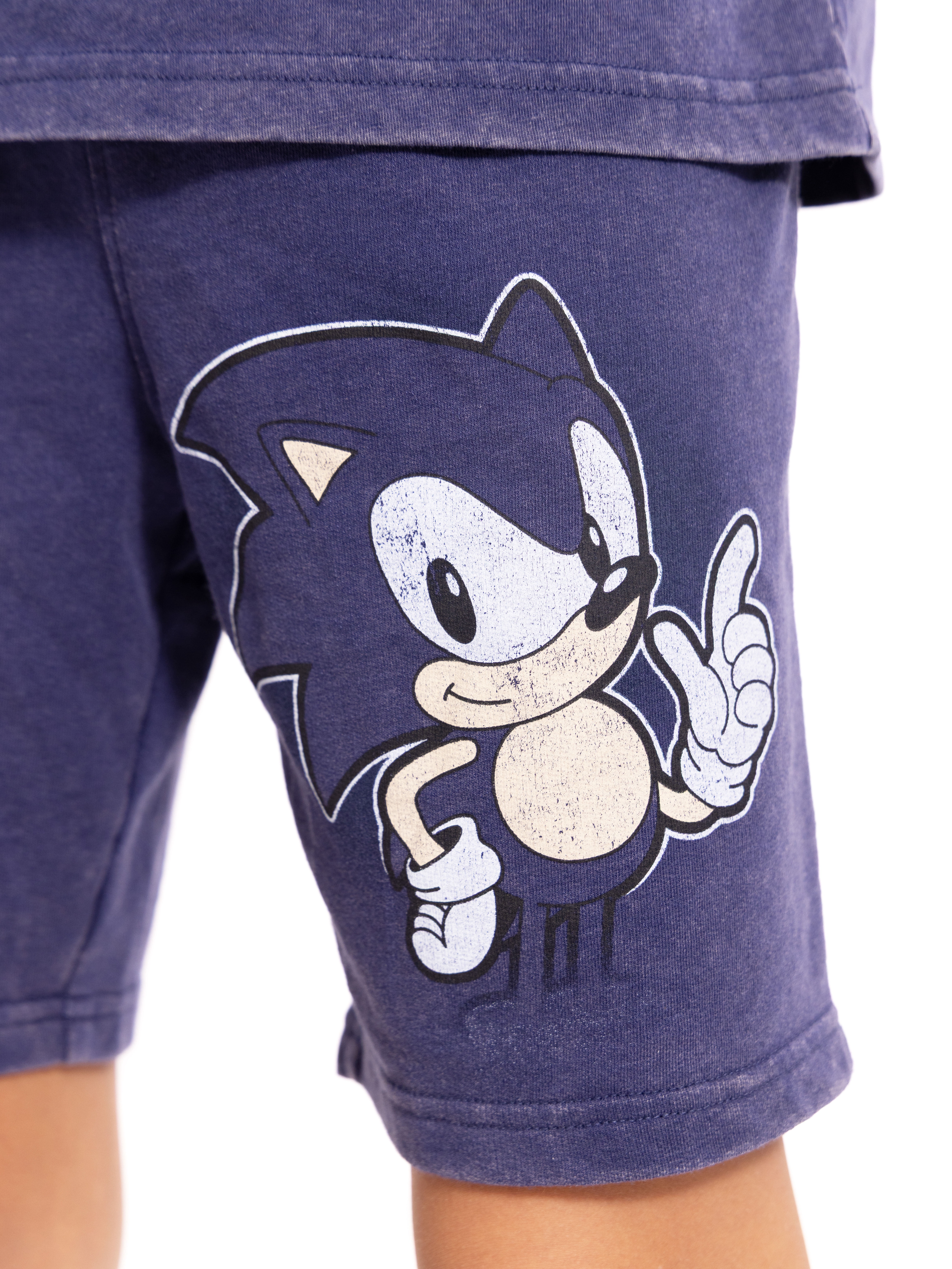 Sonic the Hedgehog Boys Short Sleeve Graphic Tee and Shorts Set, 2-Piece, Sizes 4-16
