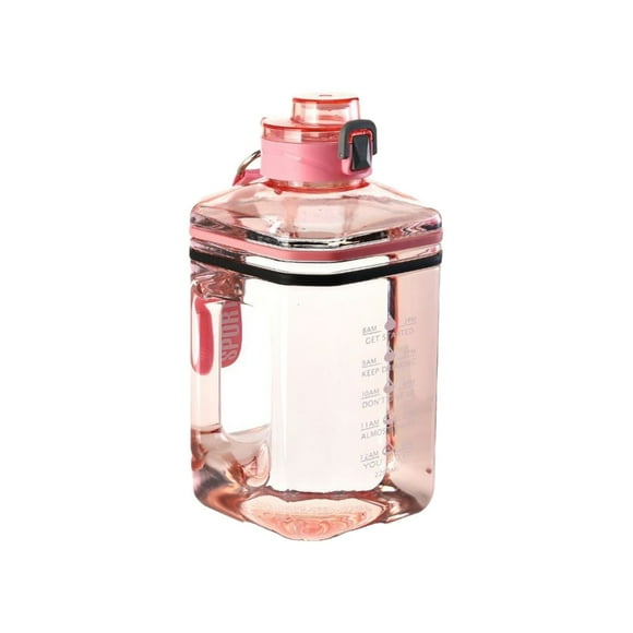 MOQIN Gallon Water Bottle 2.2 L Leakproof Sports Water Bottles Portable Plastic Water Bottle BPA-Free Big Water Jugs Reusable Gallon Water Container for Gym Outdoor Hiking