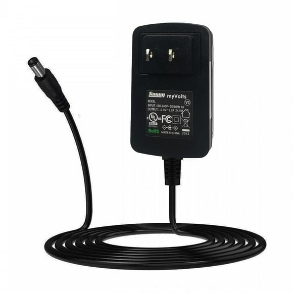 MyVolts 12V Power Supply Adaptor Compatible with Yamaha DGX-300 Keyboard - US Plug