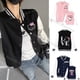 thumbnail image 2 of Ropa de Hello Kitty para hombres y mujeres, chaqueta de béisbol, Hip Hop, Harajuku, ropa de calle, niños, niñas, abrigos universitarios sueltos, regalo de Navidad, 2 of 4