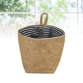 thumbnail image 1 of IFANLANDOR Cesta Colgante De Yute Azul Con Para Almacenamiento Y Organización, 1 of 7