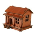 thumbnail image 4 of Kokiya 3D Puzzle Architecture 3D Wooden Puzzle Handicraft Brain Teaser Hands on Ability Forest House, 4 of 9