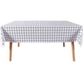 thumbnail image 5 of Vinyl Table Cloth, Oil-Proof Spill-Proof 100% Waterproof PVC Square Tablecloth, Wipeable Plastic Table Cover for Outdoor, Picnic, Camping, 5 of 5