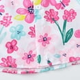 thumbnail image 5 of MIASHUI Boys Button Down Shirts Summer Short Sleeve Graphic Print Tops with Hat,Hot Pink,4-5 Years, 5 of 5