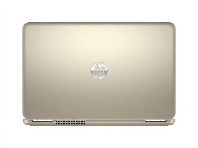 HP Pavilion Laptop 15-au020wm - Intel Core i5 - 6200U / up to 2.8 GHz - Win 10 Home 64-bit - HD Graphics 520 - 8 GB RAM - 1 TB HDD - DVD SuperMulti - 15.6" touchscreen 1366 x 768 (HD) - Wi-Fi 5 - ash silver with horizontal brushing in digital thread lines, modern gold - kbd: US - image 3 of 3