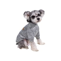 Dog Sweaters for Small Dogs Fall Winter Dog Clothes Female Fleece Puppy Sweaters Warm Thick Outfit Pet Small Sweater for Boy Girl Dogs Teacup Yorkie Chihuahua (Gray)