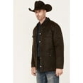thumbnail image 2 of Cody James Men's Oilskin Snap Heavy Jacket - CJFA23O5-DK BRN, 2 of 4