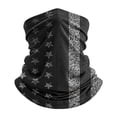 thumbnail image 2 of Siminsem 4th Of July UV Face Shield UPF 50+ Neck Gaiter for Men Women, Cooling Breathable Balaclava Mask for Outdoor Sports Hiking Fishing Cycling, Multipurpose Bandana Scarf, Light Ashy, One Size, 2 of 6