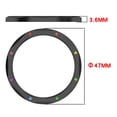 thumbnail image 7 of Metal Bezel for Xiaomi Watch S4  for Mi Watch S3 Watch Anti-Scratch Protection Cover Lightweight Watch Bumper Case Replacement Bezel Case with Tempered film, 7 of 7