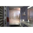 thumbnail image 2 of DreamLine Visions 30 in. D x 60 in. W x 74 3/4 in. H Sliding Shower Door in Brushed Nickel with Left Drain Biscuit Shower Base, 2 of 14