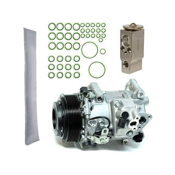 A/C Compressor Kit - Compatible with 2011 - 2016 Toyota Sienna 3.5L V6 2012 2013 2014 2015