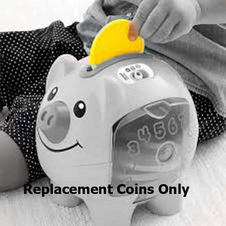 Fisher price piggy bank replacement coins hotsell