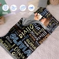 thumbnail image 4 of Kainsy Personalized Toddler Nap Mat for Daycare - Evulum Kids Sleeping Bag with Pillow and Blanket for Preschool Kindergarten, Custom Name Monogrammed Nap Mats Large Soft Black 02, 4 of 9