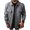 Dark Gray, variant on Men's Wool Jackets Casual Long Sleeve Shacket Button Down Shirt Jacket with Flat Pockets Fall Warm Work Stylish Coat