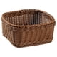 thumbnail image 4 of Cesta de almacenamiento organizadora de plástico tejida para frutas, bandeja decorativa para baño Medio, 4 of 9