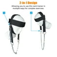 thumbnail image 4 of DEELLEEO Head Neck Lifting Strap with Chain Adjustable Head Harness Neck Trainer for Home Gym Weightlifting Bodybuilding Barbell Workout, 4 of 6