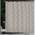 thumbnail image 3 of Ambesonne Paisley Shower Curtain, Folkloric Oriental Motif, 69"Wx75"L, Pale Mauve Taupe and Ivory, 3 of 4