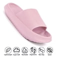 thumbnail image 3 of Homieway Pink Sandals for Women and Men,Non-Slip Bathroom Shower Sandals,Soft and Thick Sole Cloud Slippers, 3 of 8