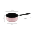thumbnail image 7 of Fiocias Milk Pan Baby Breakfast Pot Butter Warmer for Camping RV Travel Induction Cooker Pink, 7 of 7