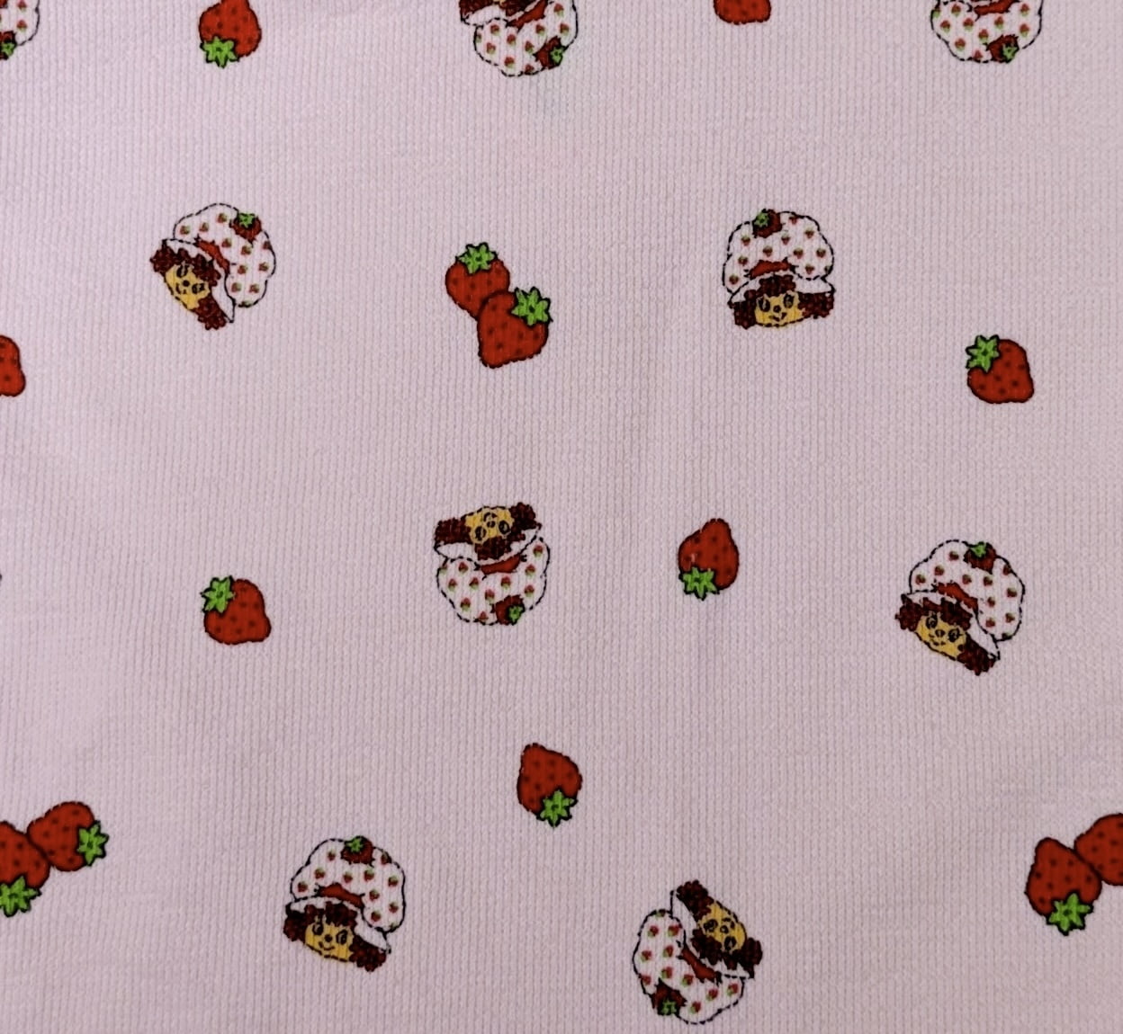 Strawberry Shortcake Baby Girls Textured Knit Top and Ruffle Shorts Set, 2-Piece, Sizes 0M-24M