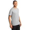 thumbnail image 4 of Port & Company PC61PT Mens Essential Pocket Tees, Ash - 2XL Tall, 4 of 5