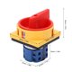thumbnail image 2 of Interruptor de de leva rotatorio, interruptor rotatorio de disyuntor Selector universal interruptor de corte de energía AC 240V 440V 20A para industrial ANGGREK  Otros, 2 of 9