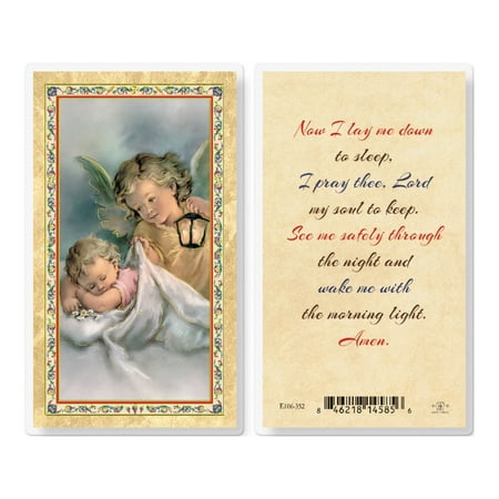 

Holy Family Gold-Stamped Laminated Catholic Prayer Holy Card with Prayer on Back Pack of 25