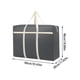 thumbnail image 3 of Bolsa de transporte de gran capacidad - Bolsa de viaje no tejida de 90x48x28cm para mudanzas, colchas y ropa, organizadora portátil con asas, 3 of 4