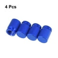 thumbnail image 6 of Motoforti Universal Tire Valve Stem Caps Car Accessories Aluminum Alloy Blue 15.5mm 4pcs, 6 of 6