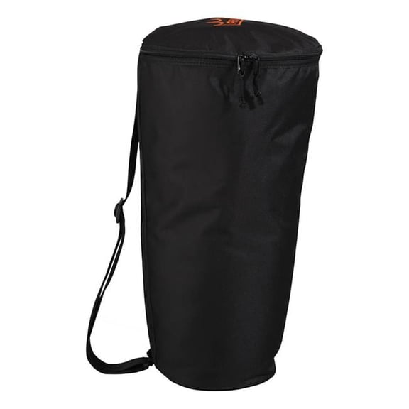 Remo 11 x 21 in. Black Djembe Advent Padded Bag with Shoulder Strap & Handle, Fits 10 in. Drum