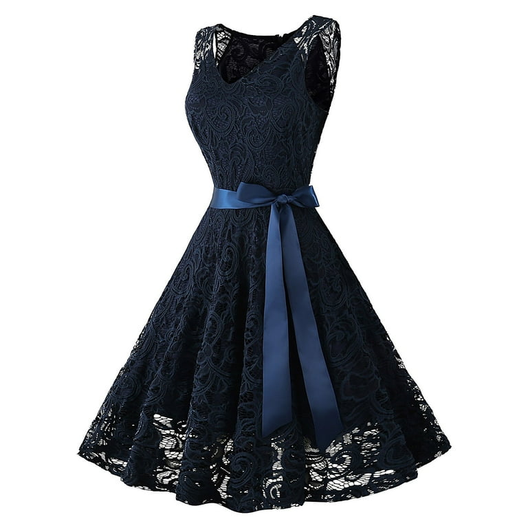 amazon blue lace dress Amazon Royal Blue Lace Cocktail Dress Royal Blue Lace Satin Split Prom Party Evening Dress Celebrity