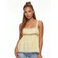 thumbnail image 4 of LMLYSoH Women's Babydoll Tank Tops Stylish Lace Trim Solid Color Loose Hem Square Neck Spaghetti Strap Sleeveless Camisoles, 4 of 9