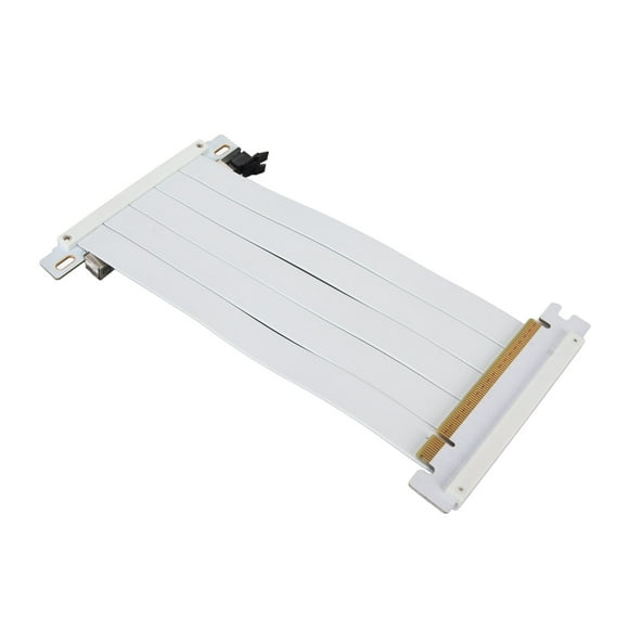 PCIE 4.0 X16 GPU Riser Cable, High Speed PCIE 4.0 Riser Cable Flexible Double Sided 180 Degree GPU Extension Cable for RTX 4090 RX 7900 XT