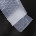 thumbnail image 3 of 1 Pce Film de Protection pour Clavier Housse de Protection Anti-Poussière Protecteur de Clavier (Transparent), 3 of 8