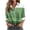 Green, variant on 2024 New Product Clearance！ Tops for Women Plus Size Walmart,Women's Long Sleeved Regular Casual Orange Series Printed Lapel Button Up Shirt - Black M