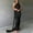 Black, variant on Dresses for Women Elegant Classy Sleeve Less Bak Less Prom Dresses Solid Color Hanging High Slit Maxi Dress Formal Evening Gowns