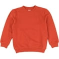thumbnail image 2 of Leveret Kids Toddler Boys Girls Long Sleeve Sweatshirt Orange Size 8 Years, 2 of 4