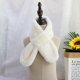 thumbnail image 1 of Bufanda para niños Padres e hijos Niños y niñas Otoño e invierno Bebé Imitación de piel de conejo Placa ligera engrosada Cuello de felpa engrosado Cálido, 1 of 6