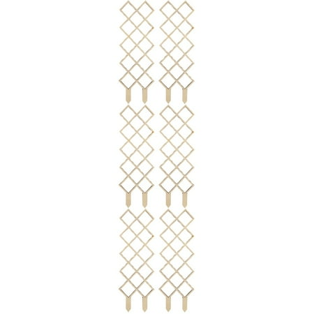 Set of 3 Small Wood Trellis for House Plants Climbing Frame Fence Support Set of 3 Small Wood Trellis for House Plants Climbing Frame Fence Support