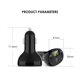 thumbnail image 4 of Cargador de coche Seitruly 32W QC3.0 3 Puertos USB Tipo-C Cargador rápido LED Voltímetro, 4 of 6