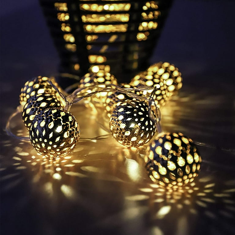 Moroccan lantern 2024 string lights