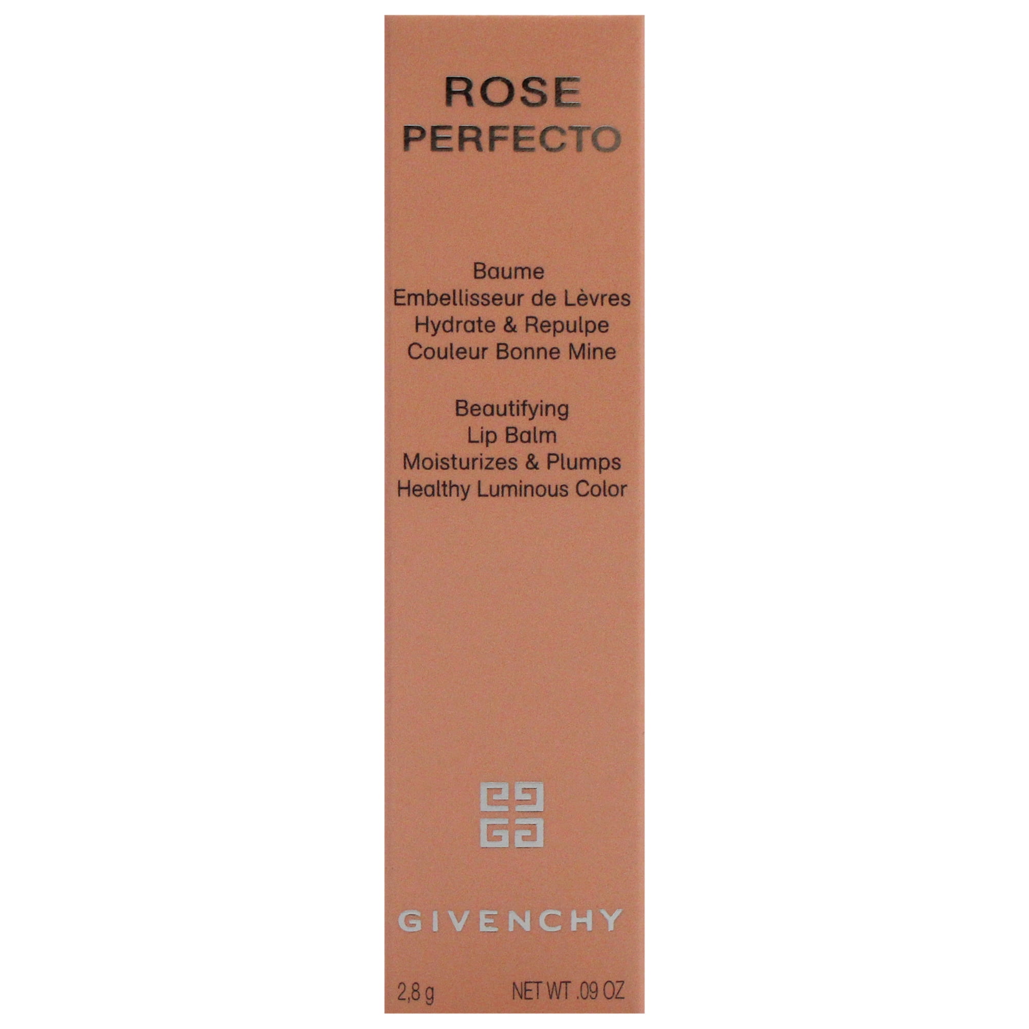 Givenchy Rose Perfecto Plumping Lip Balm - N37 Rouge Graine , 0.09 oz Lip Balm