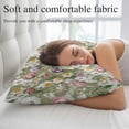 thumbnail image 5 of Sage Green Botanical Pillow Covers, Linen Long Throw Pillow Case, Spring Floral Summer Botanical Vintage Holiday Pillow Protector Decorative Cushion Cover for Living Room/Bedroom 12" x 20", 5 of 8