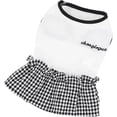thumbnail image 1 of Vestido para perros, falda para perros pequeños con estampado de tul, vestido para perros, vestido para gatos, ropa para perros, falda sin mangas para primavera/verano, ropa para mascotas, 1 of 7
