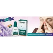 Himalaya Bresol NS Saline Nasal Solution, 10 ml -Pack of 2