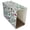 Multicolor, variant on Vibrant Life Day of the Dead Halloween Paper Bag with Cat Scratching Pad and Catnip, Black
