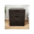 thumbnail image 4 of Klair Living Morgan Farmhouse Three-Drawer Jumbo Dresser in Espresso, 4 of 4