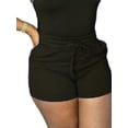thumbnail image 4 of FASHIONWT Women Plus Size Two Piece Sexy Tank Top Shorts Tethered Casual Suit, 4 of 4